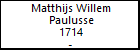 Matthijs Willem Paulusse
