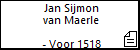 Jan Sijmon van Maerle