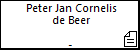 Peter Jan Cornelis de Beer