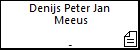 Denijs Peter Jan  Meeus