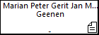 Marian Peter Gerit Jan Maes Geenen