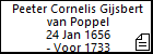 Peeter Cornelis Gijsbert van Poppel
