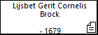 Lijsbet Gerit Cornelis Brock