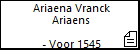 Ariaena Vranck Ariaens