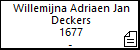 Willemijna Adriaen Jan Deckers