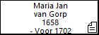 Maria Jan van Gorp