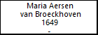 Maria Aersen van Broeckhoven