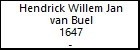 Hendrick Willem Jan van Buel