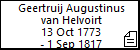 Geertruij Augustinus van Helvoirt