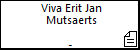 Viva Erit Jan Mutsaerts