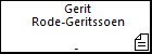 Gerit Rode-Geritssoen