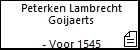 Peterken Lambrecht Goijaerts