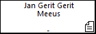 Jan Gerit Gerit Meeus