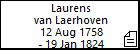 Laurens van Laerhoven