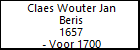 Claes Wouter Jan Beris