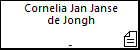 Cornelia Jan Janse de Jongh