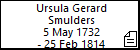 Ursula Gerard Smulders