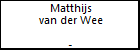 Matthijs van der Wee