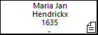 Maria Jan Hendrickx