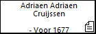 Adriaen Adriaen Cruijssen