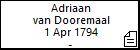 Adriaan van Dooremaal