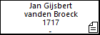 Jan Gijsbert vanden Broeck