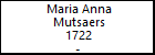 Maria Anna Mutsaers