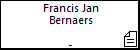 Francis Jan Bernaers