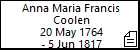 Anna Maria Francis Coolen