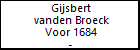 Gijsbert vanden Broeck