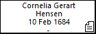 Cornelia Gerart Hensen