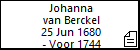 Johanna van Berckel