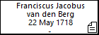 Franciscus Jacobus van den Berg