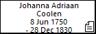 Johanna Adriaan Coolen