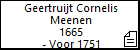 Geertruijt Cornelis Meenen
