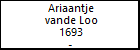 Ariaantje vande Loo