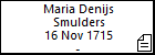 Maria Denijs Smulders