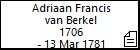 Adriaan Francis van Berkel