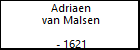 Adriaen van Malsen