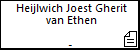 Heijlwich Joest Gherit van Ethen