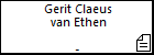 Gerit Claeus van Ethen