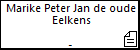 Marike Peter Jan de oude Eelkens