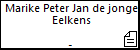 Marike Peter Jan de jonge Eelkens