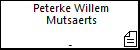 Peterke Willem Mutsaerts