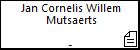 Jan Cornelis Willem Mutsaerts