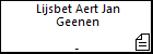 Lijsbet Aert Jan Geenen