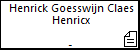 Henrick Goesswijn Claes Henricx