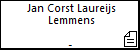Jan Corst Laureijs Lemmens