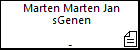 Marten Marten Jan sGenen