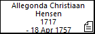 Allegonda Christiaan Hensen